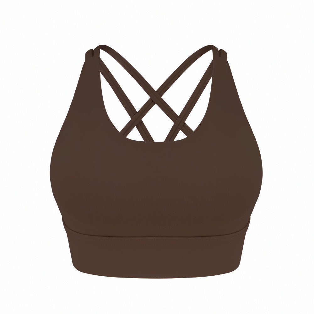 【瑜珈內衣】萊卡裸感運動內衣