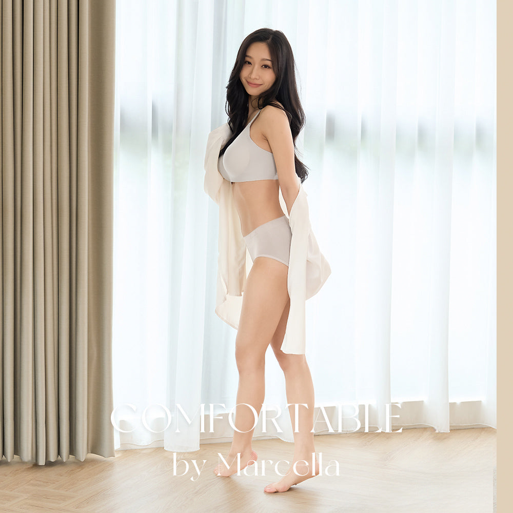 【裸感蕾絲】桑蠶絲無痕無鋼圈內衣