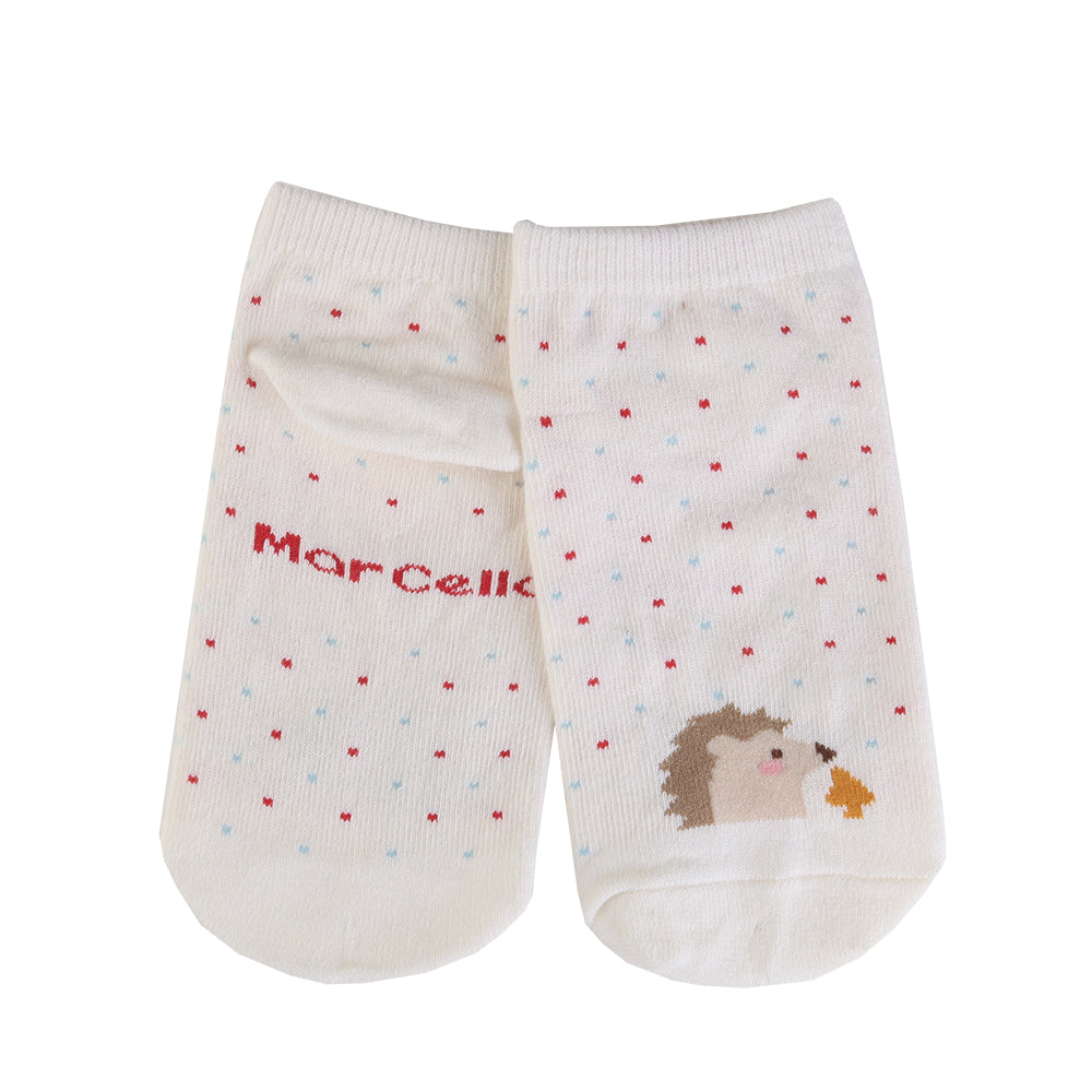 可愛造型抑菌除臭襪童襪-刺蝟