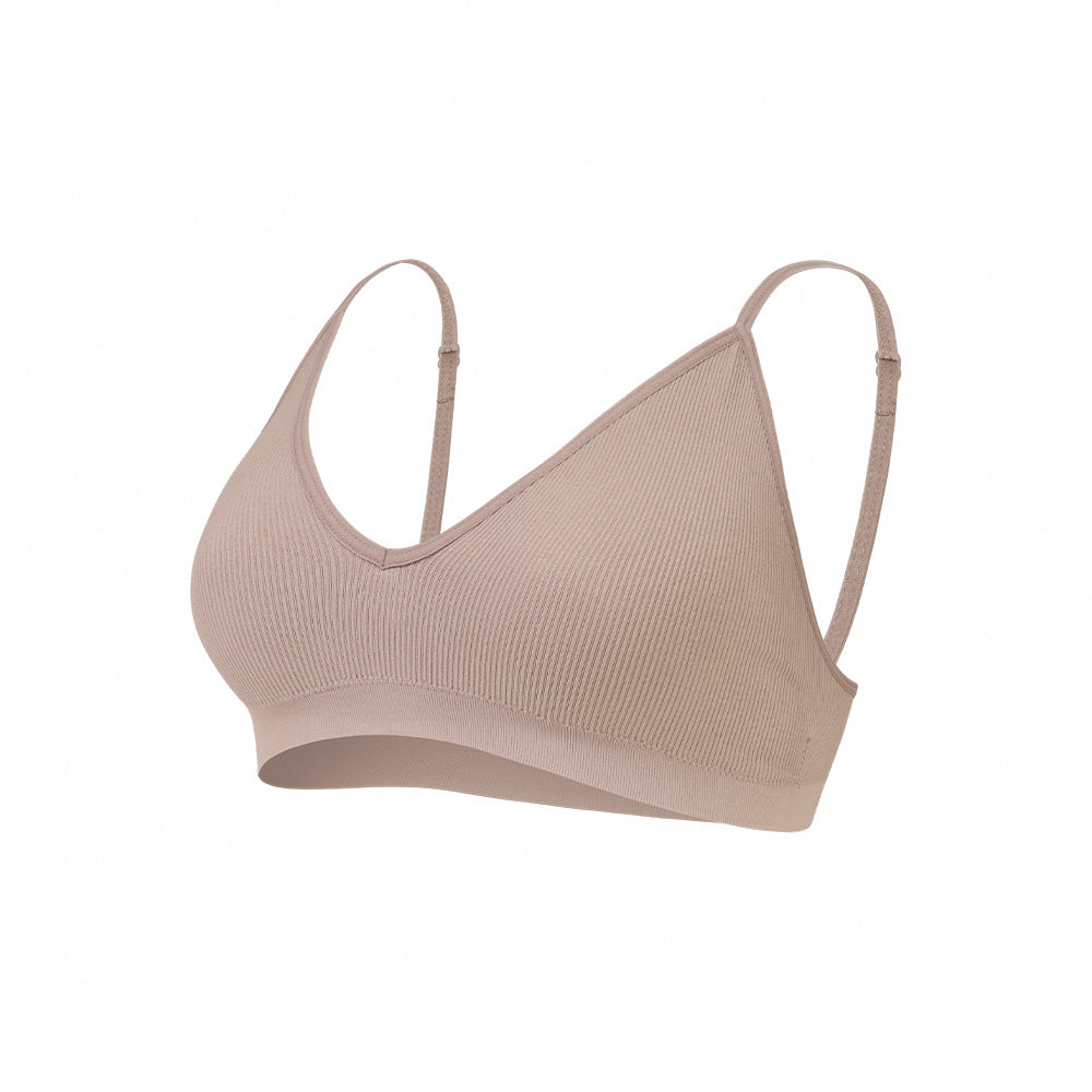 無縫零著感細肩背心內衣