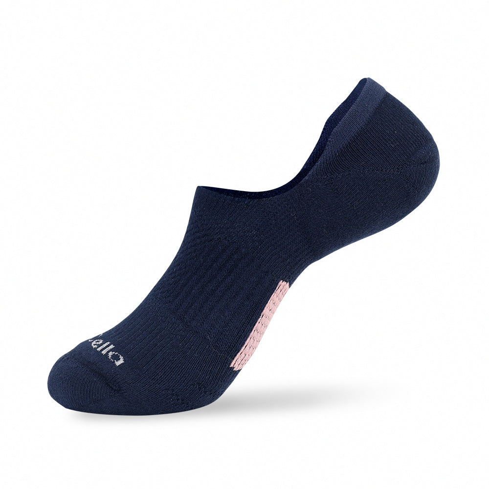 FootSpa無縫足弓加強氣墊運動隱形襪-棉紗