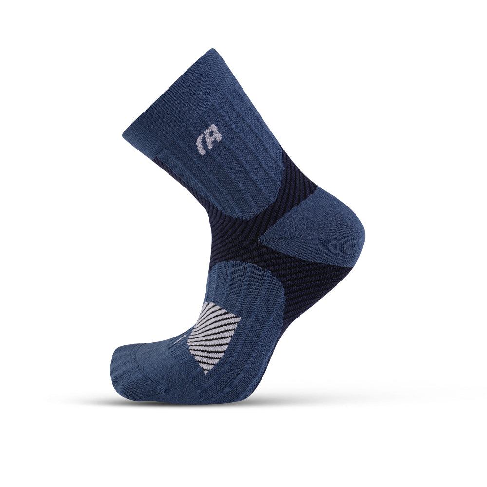 【無縫對目-壓力襪】阿基里斯防護運動襪-短襪