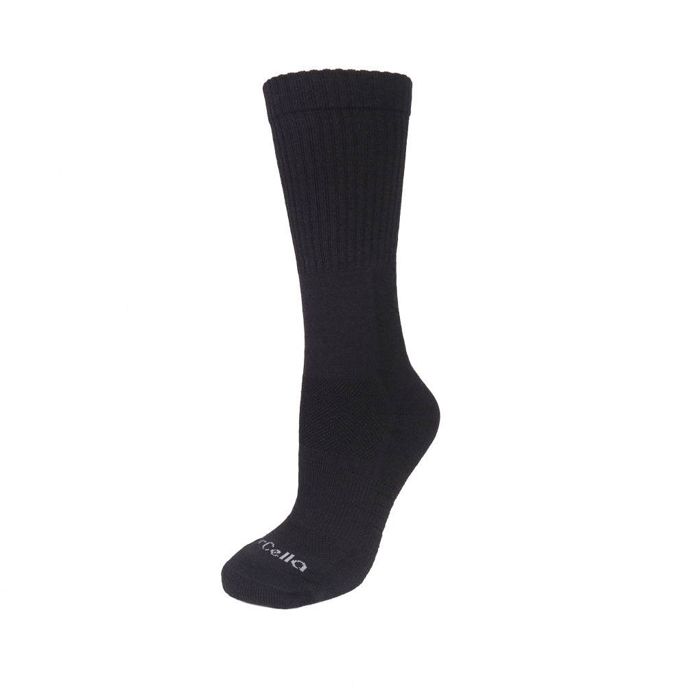 【羊毛襪-登山款】無縫減壓氣墊美麗諾羊毛襪-長襪