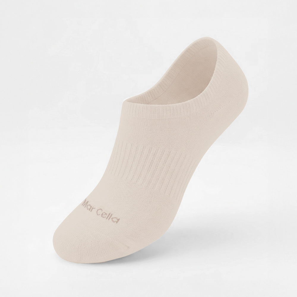 無縫抗菌高腳背氣墊隱形襪