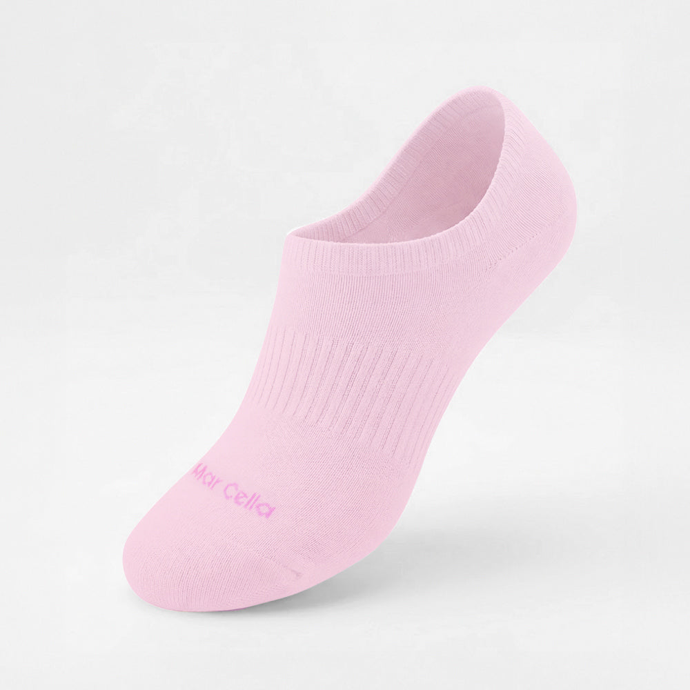 無縫抗菌高腳背氣墊隱形襪