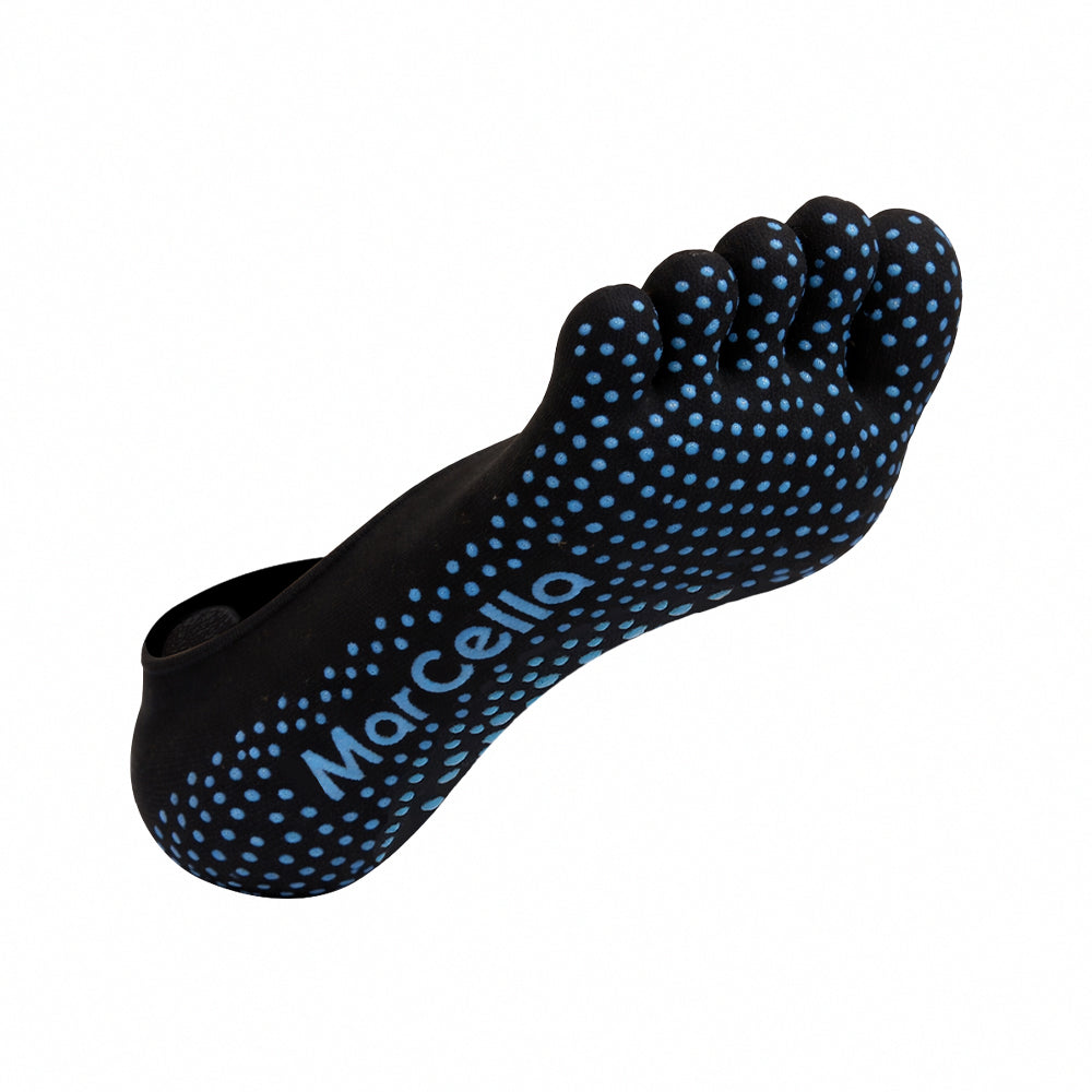 足の科学瑜珈止滑五趾隱形襪