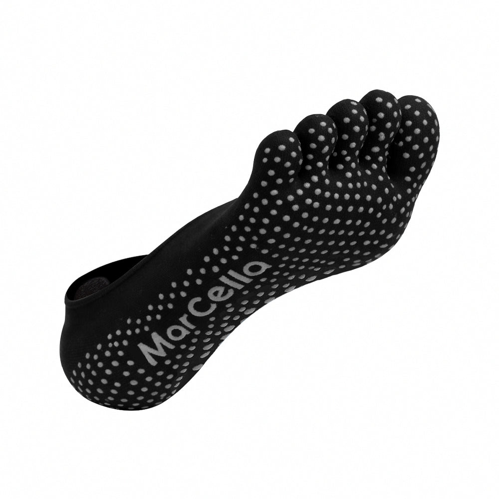 足の科学瑜珈止滑五趾隱形襪