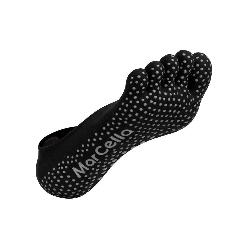 足の科学瑜珈止滑五趾隱形襪