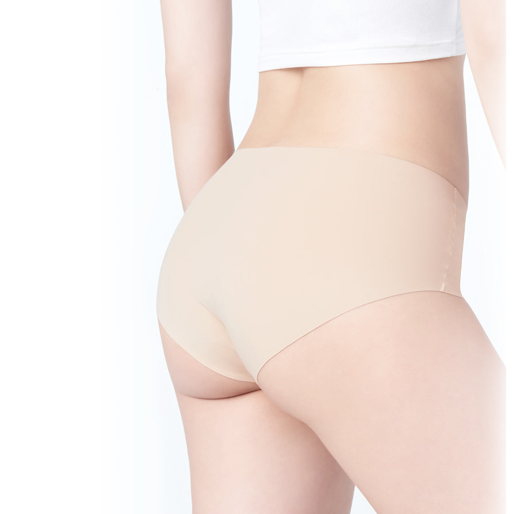 【完美無痕】輕薄抗菌無痕內褲-中腰