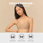 【裸感美型】舒適無痕無鋼圈包覆內衣