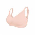 【包覆加強】集中美胸無痕無鋼圈內衣-素面