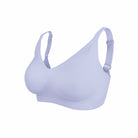 【包覆加強】集中美胸無痕無鋼圈內衣-素面