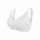 【包覆加強】集中美胸無痕無鋼圈內衣-素面