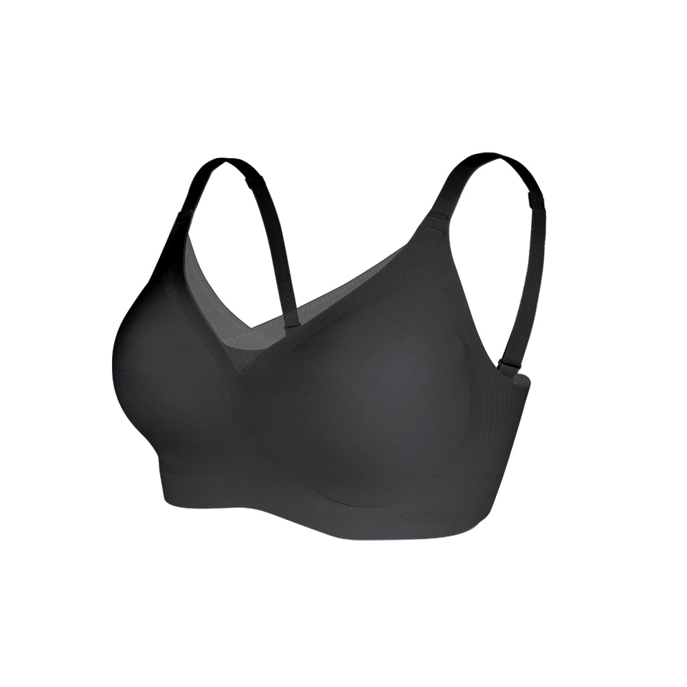 【裸感蕾絲】桑蠶絲無痕無鋼圈內衣