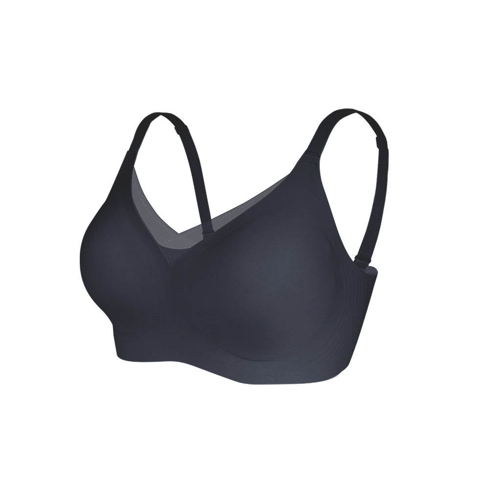 【裸感蕾絲】桑蠶絲無痕無鋼圈內衣