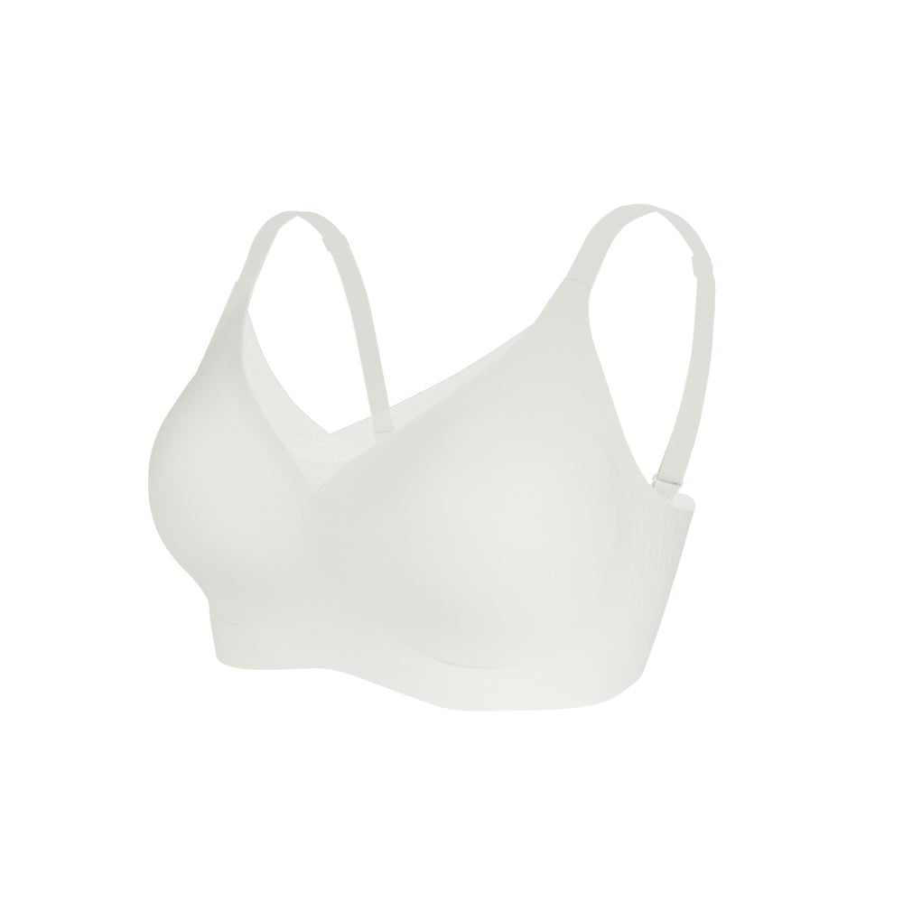 【裸感蕾絲】桑蠶絲無痕無鋼圈內衣