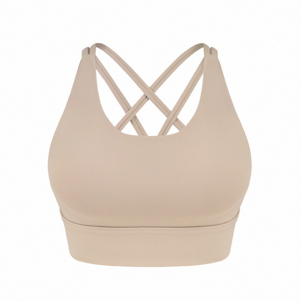 【瑜珈內衣】萊卡裸感運動內衣