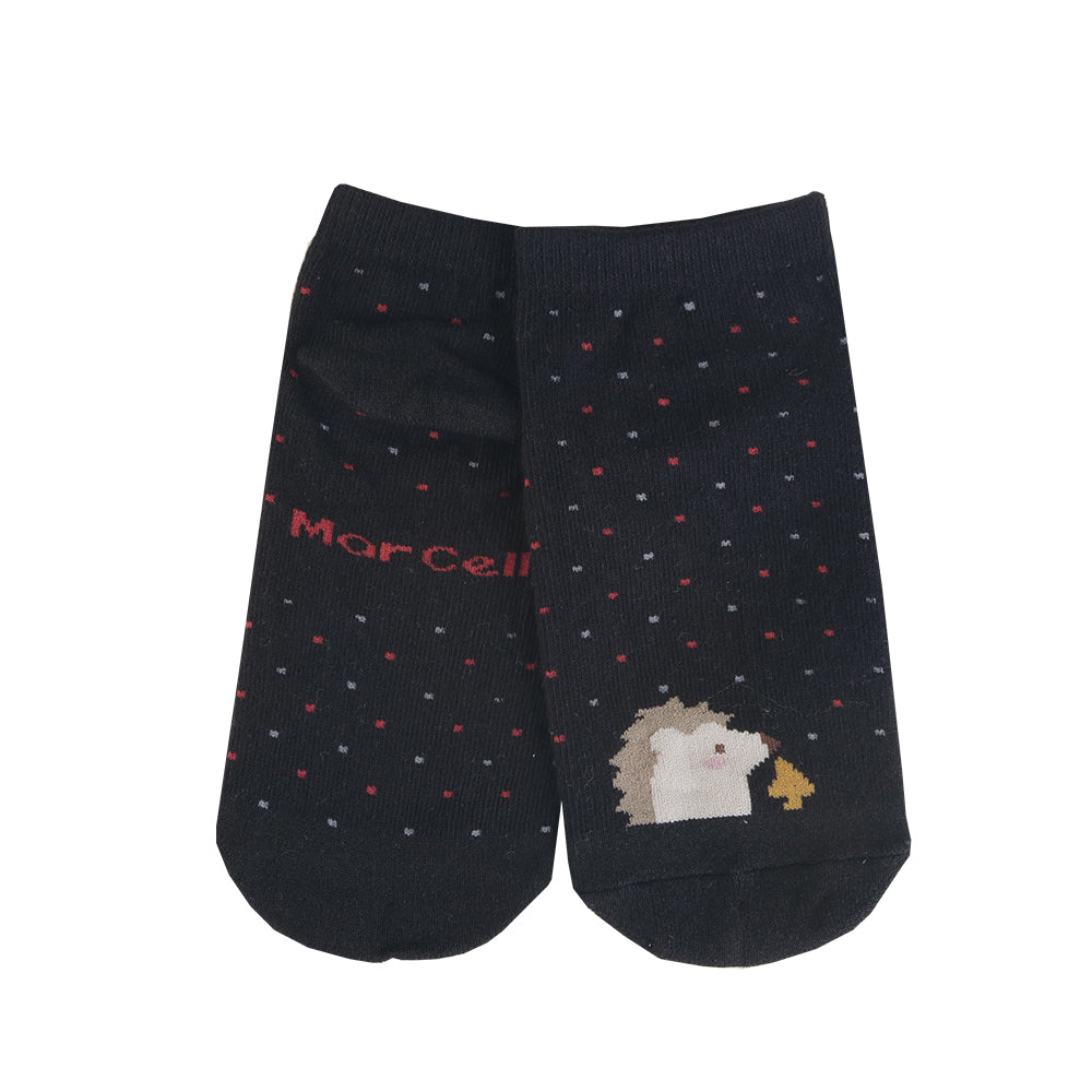 可愛造型抑菌除臭襪童襪-刺蝟