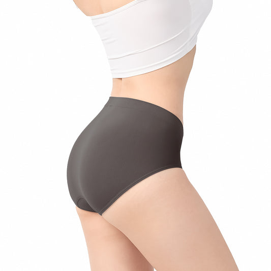 【安心包臀】抗菌無縫內褲-中高腰