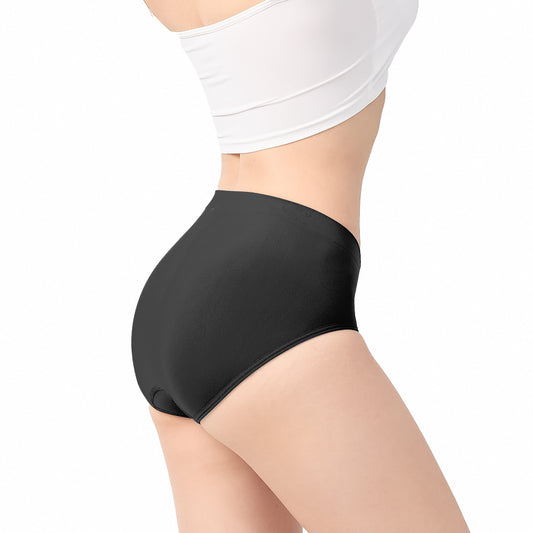 【安心包臀】抗菌無縫內褲-中高腰