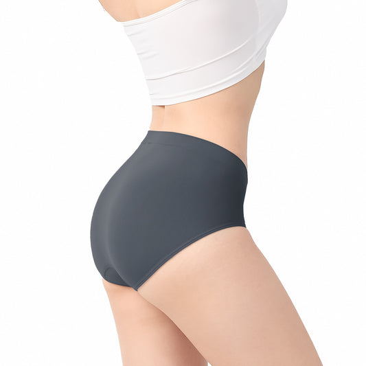 【安心包臀】抗菌無縫內褲-中高腰