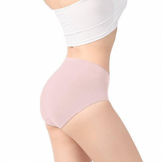 【安心包臀】抗菌無縫內褲-中高腰