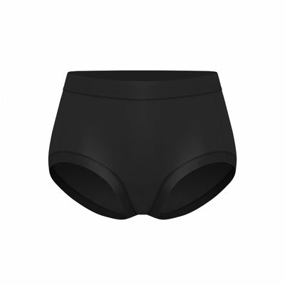 【肌呼無感】輕透抗菌無痕內褲-車縫中腰