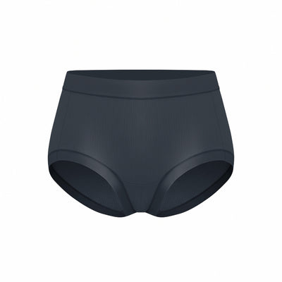 【肌呼無感】輕透抗菌無痕內褲-車縫中腰