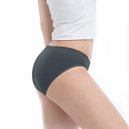 【透氣薄感】抗菌無縫內褲-中低腰