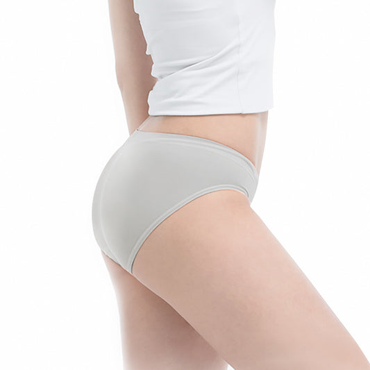 【透氣薄感】抗菌無縫內褲-中低腰