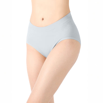 【透氣薄感】抗菌無縫內褲-中高腰
