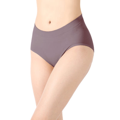 【透氣薄感】抗菌無縫內褲-中高腰