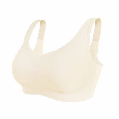 【超薄包覆】果凍膠支撐無痕無鋼圈背心內衣-寬肩(加大)